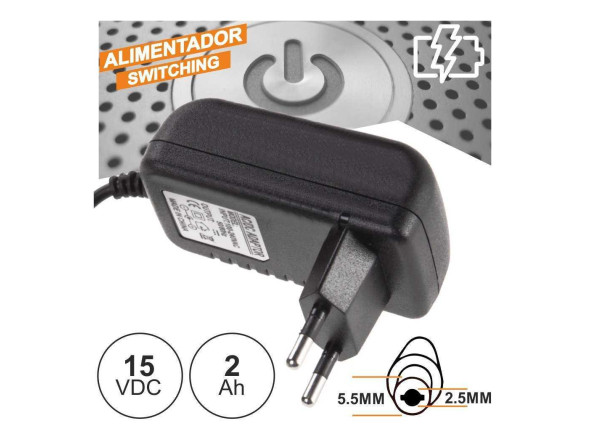 DIV Alimentador Switching 15v 2a DIV Alimentador Switching 15v 2a